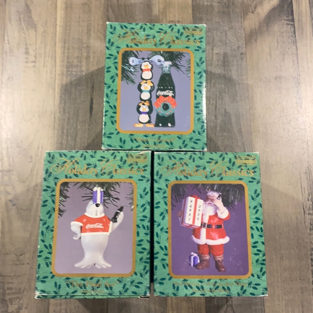 Limited Edition Eckerd Drug Coca Cola Ornaments